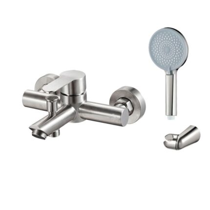 Grifo monomando IONY para bañera con colgador orientable