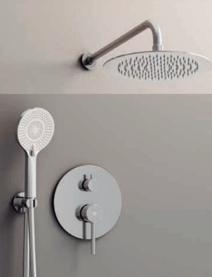 Kit empotrable termostático SIRIO para ducha