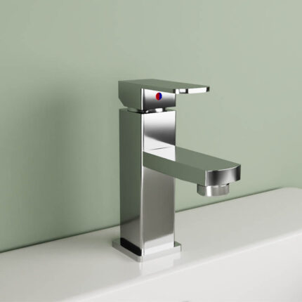 Grifo monomando SERIE 22 para lavabo de caño bajo
